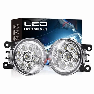 Pair FOR Posche Cayenne 2011-2018 Front Bumper White LEDFog Light Driving Lamp - Bild 1 von 16