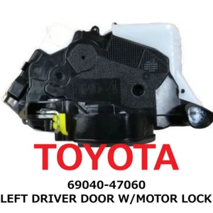 【NEW】Toyota Genuine FJ Cruiser Prius LEFT DRIVER DOOR W/MOTOR LOCK 69040-47060 - Picture 1 of 4