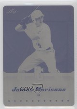 2013 Leaf Perfect Game Showcase Printing Plate Black 1/1 James Morisano Auto 2r8