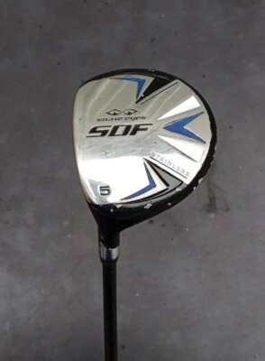 Ojos de serpiente acero inoxidable SDF calle 5 madera LH flexión regular varilla de grafito 42 pulgadas Foto 1 de 4