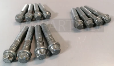 12x NEW GENUINE BMW E46 E90 F30 E39 E60 F10 CONNECTING ROD BOLT M9X47MM 7589671 - Image 1 of 4
