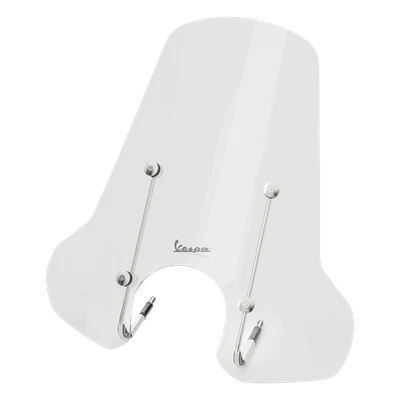 PARABREZZA ORIGINALE CON ATTACCHI PIAGGIO VESPA GTS 125 300 310 2023 - 2024 - Immagine 1 di 3