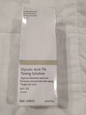 Glycolic Acid 7% Toning Solution 8.44 oz 240ml Sealed & New - Image 1 of 4