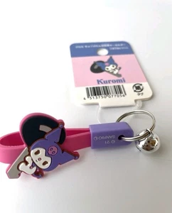 🔥Sanrio Kuromi Luggage Keychain Daiso New Japan Exclusive Lanyard Hello Kitty - Picture 1 of 1