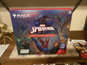 Magic: The Gathering - Marvel's Spider-Man Scene Box Xmas Gift 6 Foil Scene Card - Picture 1 of 4