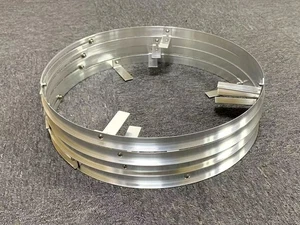 Set of 4pcs 15.5'' / 17.5'' Aluminum Ring Making of Car Wheel Lights w/Bracket - Imagen 1 de 3