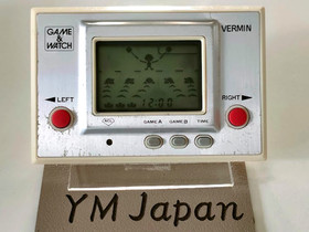 Nintendo MT-03 Game and Watch Vermin Mole Whacking Game Used Japan #01968460