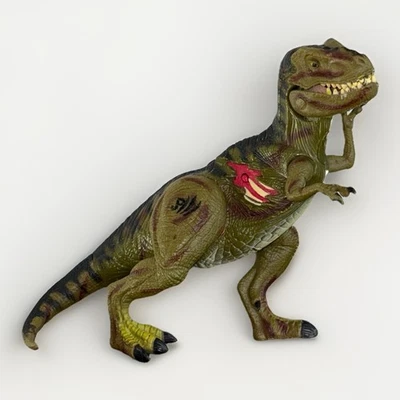 Винтаж 2000 Hasbro Парк Юрского периода III T-Rex Электрические Звуки RE-AK A-TAK Динозавр - Изображение 1 из 4