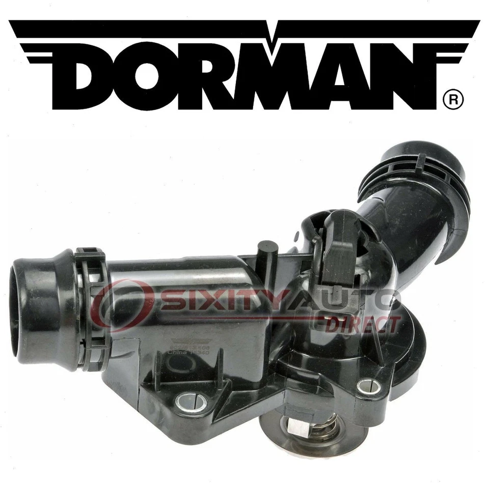 Dorman Engine Block Coolant Thermostat Housing Assembly for 2001-2005 BMW df Foto 1 de 4