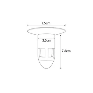 Shower Floor Drain 360° Deodorant Anti Odor Backflow Preventer for Wet Areas - Bild 1 von 8