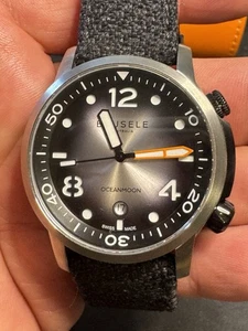 Bausele OceanMoon IV Silver 42mm 200m WR Limited Edition #76/100 - Picture 1 of 9