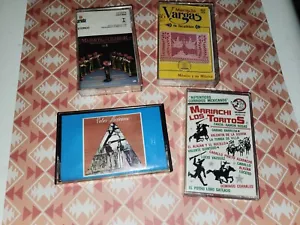 Mariachi Cassettes Lote De 4 Cassettes Originales Musica Mexicana - Picture 1 of 7
