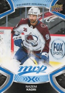 2021-22 Upper Deck MVP Blue FS #89 Nazem Kadri Avalanche
