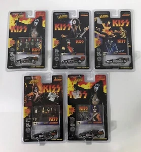 Lot Of 5 KISS Johnny Lightning Racing Dreams Die Cast 1:64 Ace Gene Paul Peter - Picture 1 of 11