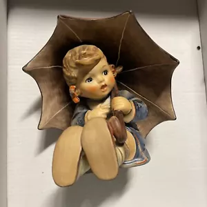 Ombrello vintage Goebel Hummel ""Umbrella Girl"" # 152/0 3- Ombrello ragazza - Firmato TMK - Foto 1 di 7