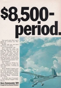 1967 Aero Commander 100 Aircraft ad 12/31/2023d - Picture 1 of 1