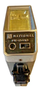 Vintage National Camera Flash Unit Model PE-2410 - Picture 1 of 8