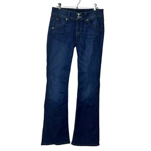 Hudson Signature Mid Rise Bootcut Jeans Blue Italian Stretch Denim Women's 28 - Picture 1 of 10