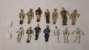 Vintage 1980s - 1990s GI Joe 3.75" Figure Lot of 14 Action Figures Lanard Hasbro - Picture 1 of 12