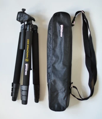 Cullmann Nanomax 220 Dreibeinstativ Tischstativ Stativ Tripod universal für Foto - Bild 1 von 4