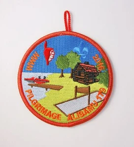 Alibamu Lodge 179 2016 Pilgrimage Patch - Tukabatchee Area Council - Picture 1 of 1