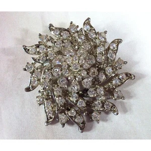Spilla in vetro vintage Flowerburst - Foto 1 di 3