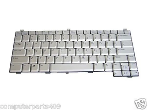 NEW Genuine Dell XPS M1210 US Silver Keyboard NG734  CN-0NG734 - Picture 1 of 2