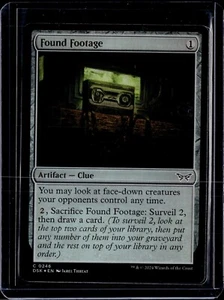 Found Footage - 246 - Foil - DSK - NM- MTG Magic the Gathering - Picture 1 of 1