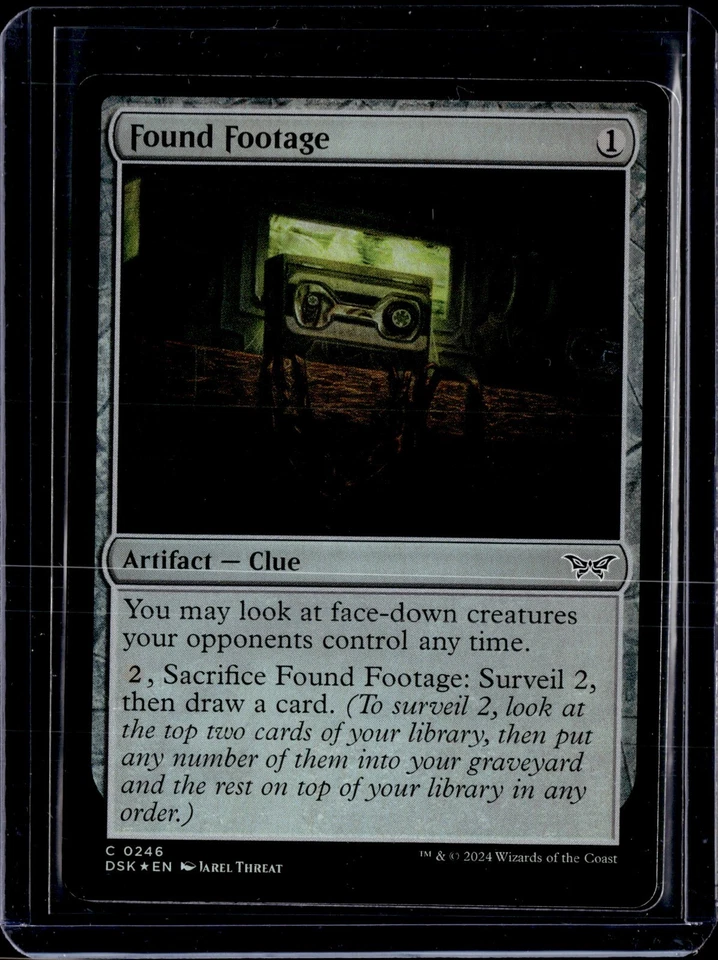 Found Footage - 246 - Foil - DSK - NM- MTG Magic the Gathering - Image 1 of 1