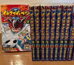 Inazuma Eleven Manga 1-10 Komplettsatz - Tenya Yabuno / Japanisch Kostenloser Versand - Bild 1 von 2