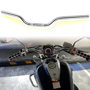 Manillar de barra rastreadora de motocicleta de 1" 25 mm para Suzuki Boulevard M50 M109R M90 C90T - Imagen 1 de 12