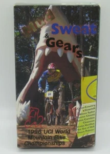 MUD SWEAT & GEARS 1996 UCI WORLD MOUNTAIN BIKE CHAMPIONSHIPS VHS VIDEO, SHAUN P - Picture 1 of 2