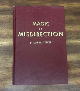 Magic by Misdirection von Dariel Fitzkee (1975, Vintage Hardcover) KOSTENLOSER VERSAND - Bild 1 von 8