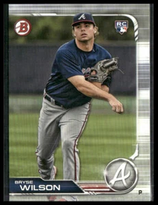 Bryse Wilson #20 Rookie 2019 Bowman Atlanta Braves - Picture 1 of 2