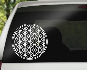 Pegatina coche - Flor de la vida - Imagen 1 de 11