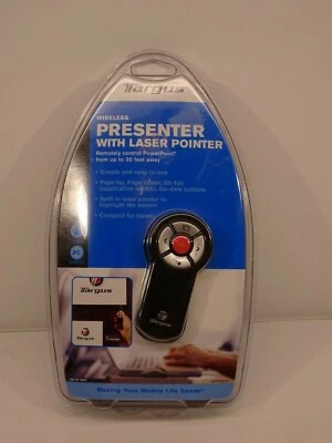 NEW Targus Wireless Presenter With Laser Pointer  (AMP0302US) - Image 1 of 2