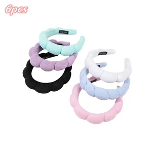 Girls women Cloud Shaped Sponge Headband, Hand-Woven  for girls party goodie bag - Picture 1 of 11
