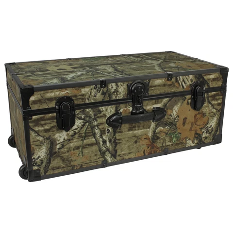 Seward Mossy Oak® Classic 30" Trunk with Wheels & Lock, Camo Cover