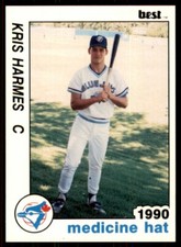 1990 Best Medicine Hat Blue Jays Kris Harmes Medicine Hat Blue Jays #20