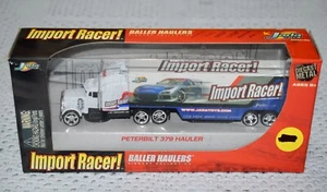 Jada Toys Baller Haulers Import Racer! Peterbilt 379 1:64 Semi Hauler NIB ~CCB2 - Picture 1 of 6
