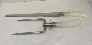 Vintage Washington Forge Sheffield England Schnitzset 9" Klinge - Bild 1 von 9