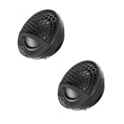 Audison Voce AV 1.1 1" 1/8 28mm Silk & Cotton Dome Tweeter 180w Peak Power Pair - Image 1 of 2