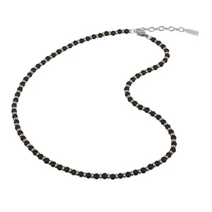 BREIL BLACK ONIX COLLANA IN ACCIAIO IP ROSE E ONICE NERA DA UOMO TJ2410 (1091) - Imagen 1 de 3