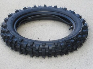 3.00-12 (80/100-12) NEUMÁTICO + tubo interior Trail Off Road Dirt Bike y PIT BIKE - Imagen 1 de 7