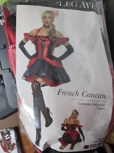 XX 83420 French Cancan Can Can Woman Costume Leg Avenue Medium - Picture 1 of 1
