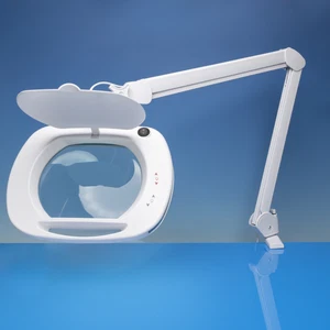 Light Craft Wide Lens LED Magnifier Lamp with Dual Dimmer - Picture 1 of 1
