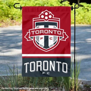 Toronto FC Two Sided Garden Flag and Yard Banner - Picture 1 of 5