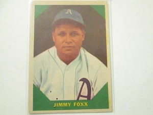 1960 Fleer Baseball #53 Jimmy Foxx Philadelphia Athletics Ex - Imagen 1 de 1