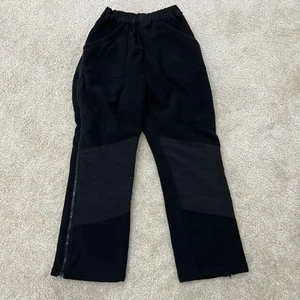 Cold Weather Synthetic Fleece Polyester Men Black Medium Full Zip Pants Outdoor - Picture 1 of 15