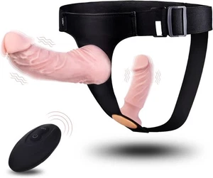 Strapon Umschnalldildo Vibratoren Umschnallpenis - Strap on Umschnall mit 2 - Bild 1 von 7